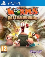 Worms Battlegrounds PS4 Cover