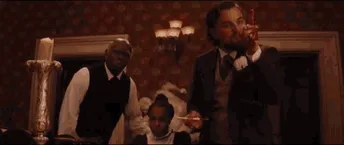 Calvin Candie Glass Smash - Django Unchained