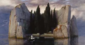 Arnold BöCklin L'Isola Dei Morti (1880 1886, Diverse Versioni) (Terza, 1883)