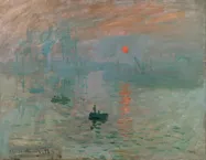 Claude Monet Impression, Soleil Levant (1872)