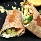 Healthy Grilled Chicken Avocado Wrap