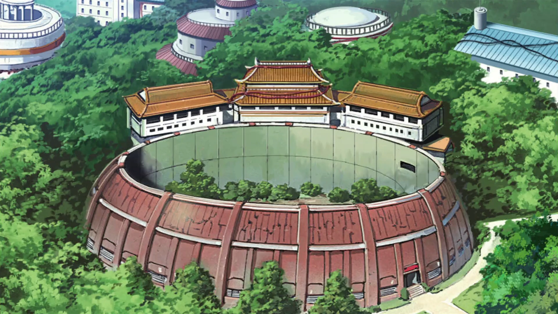 Chunin Exams stadium  (Naruto)