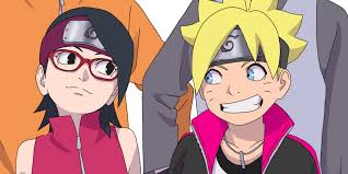 Boruto and Sarada (Boruto)