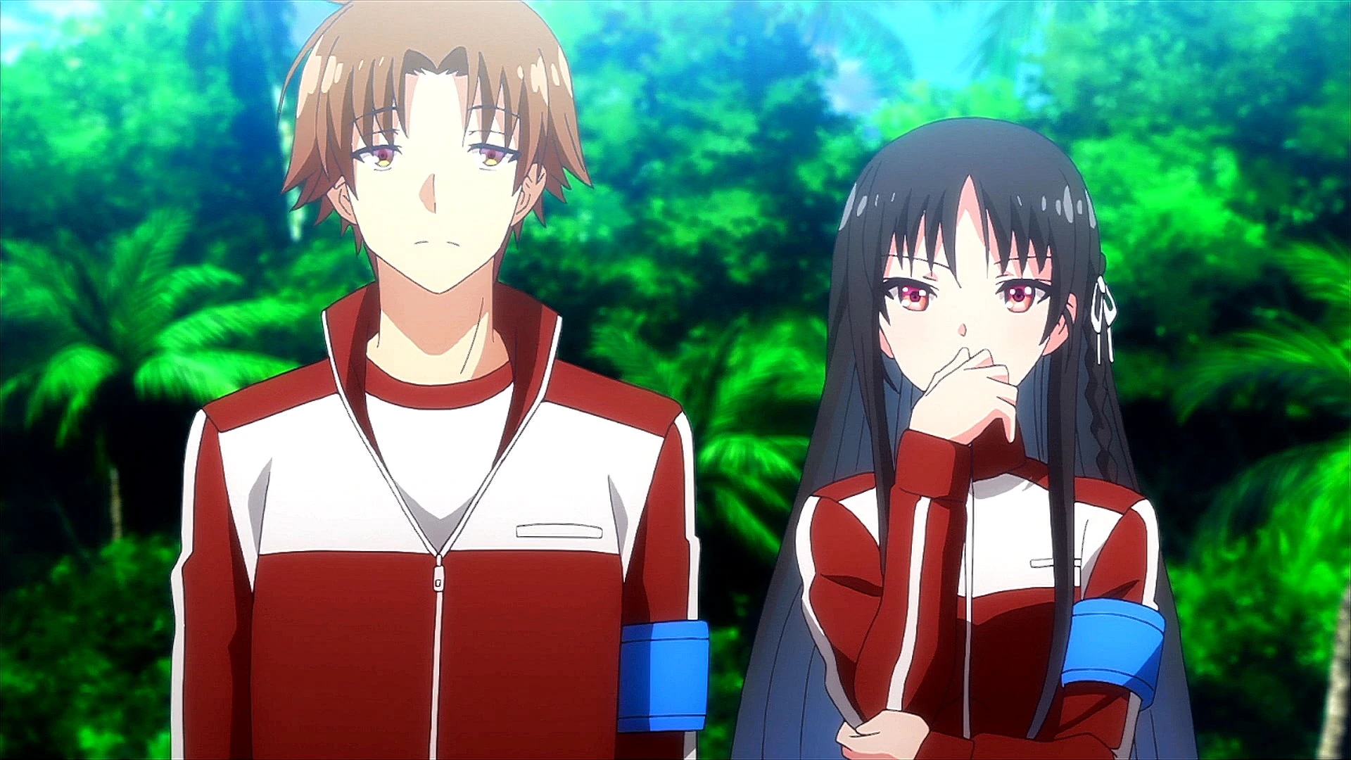 Ayanokoji and Suzune (Classroom of the Elite)