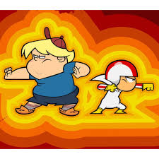 Gunther and Kick (Kick Buttowski)