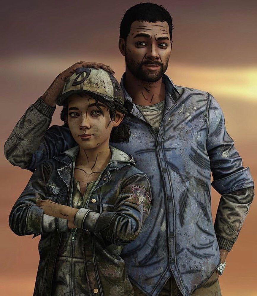 Clementine and Lee (Walking Dead TT)