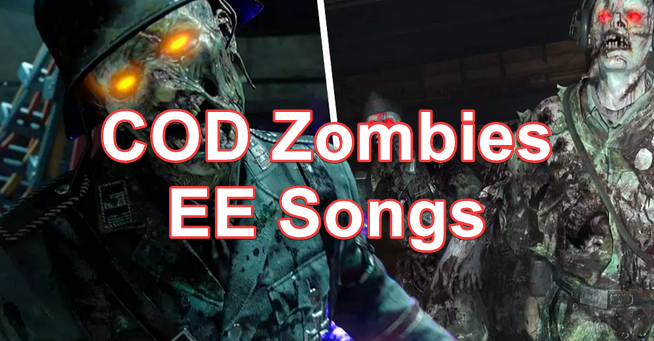 All COD Zombies Easter egg and Cinematic songs