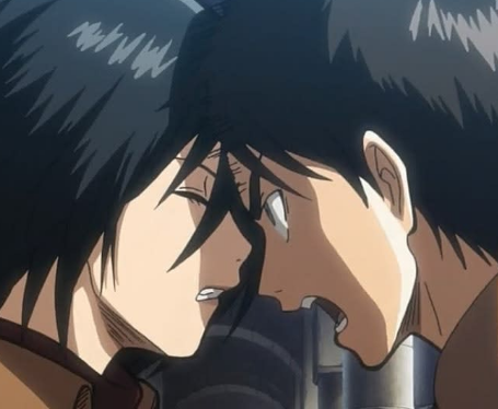 eren and mikasa