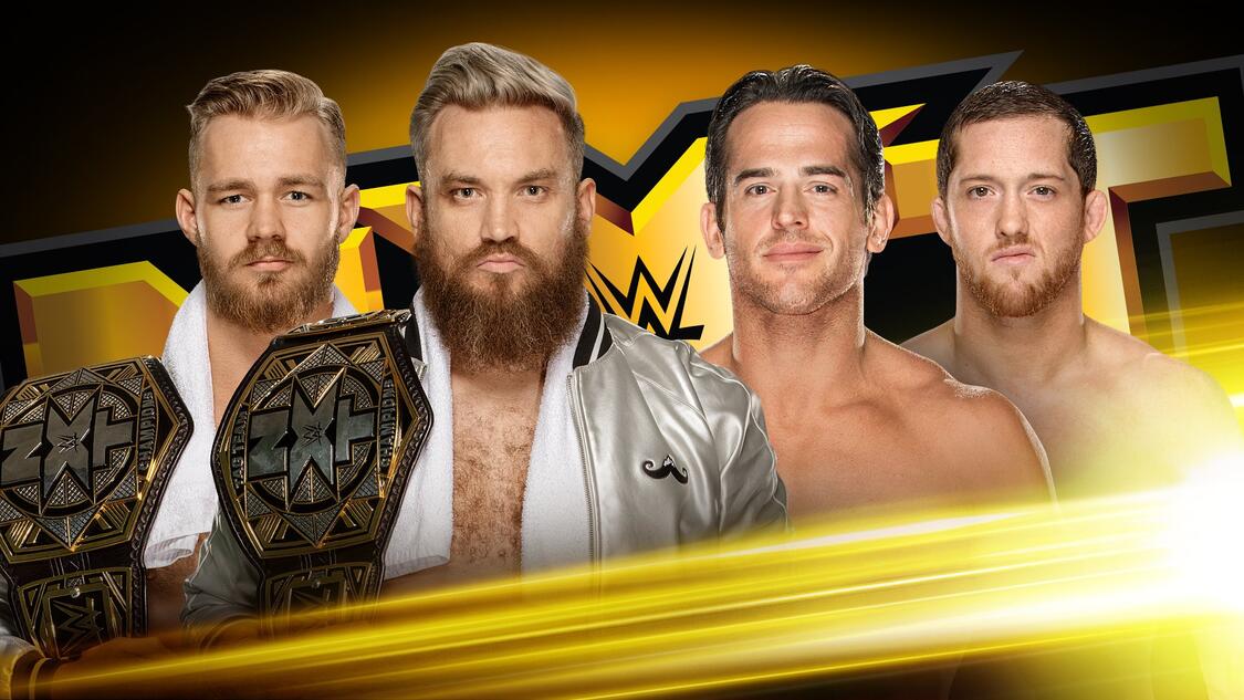 Undisputed Era Vs Moustache Mountain NXT 11 July 2018