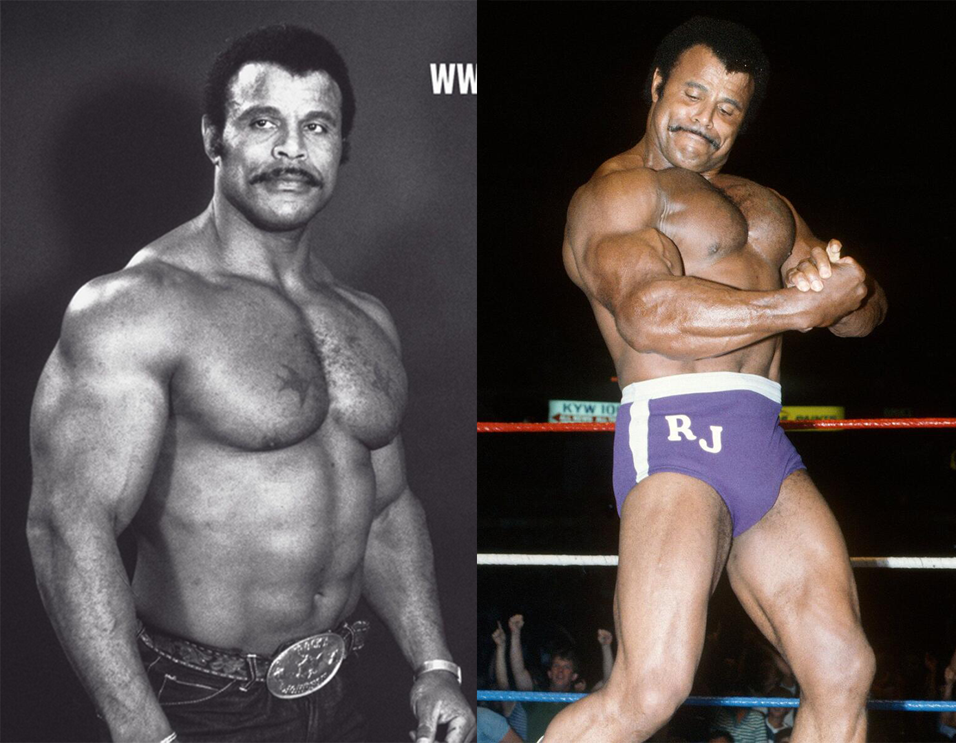 The most handsome male pro-wrestling legends