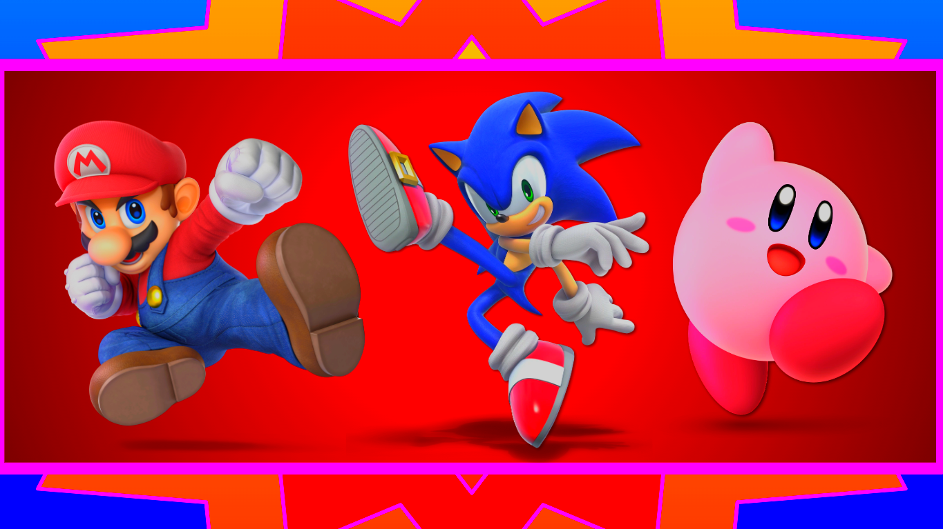 Mario Vs. Sonic Vs. Kirby (Game Ranking!)