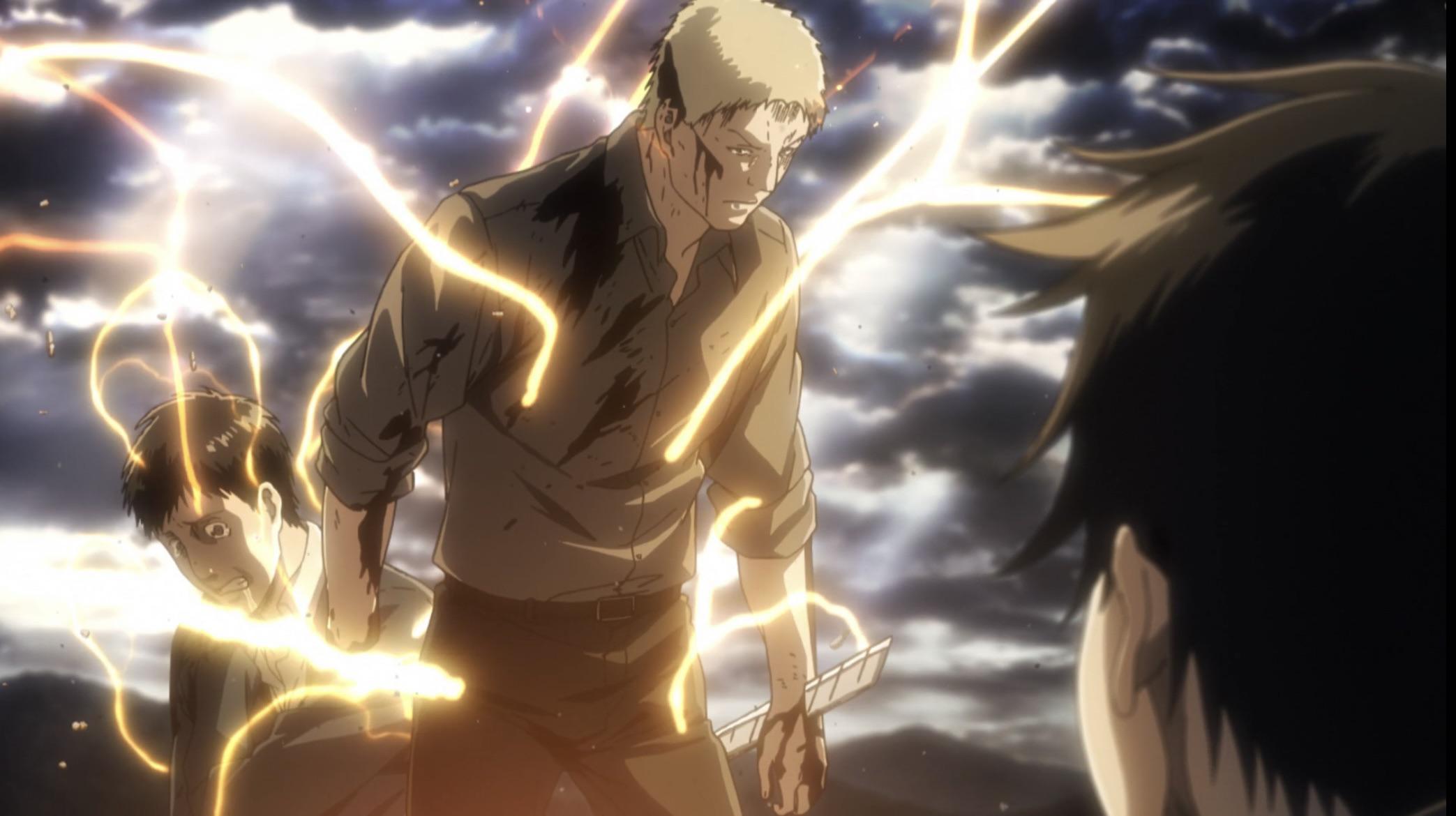 Reiner and Berthdolt reveal (Attack on Titan)