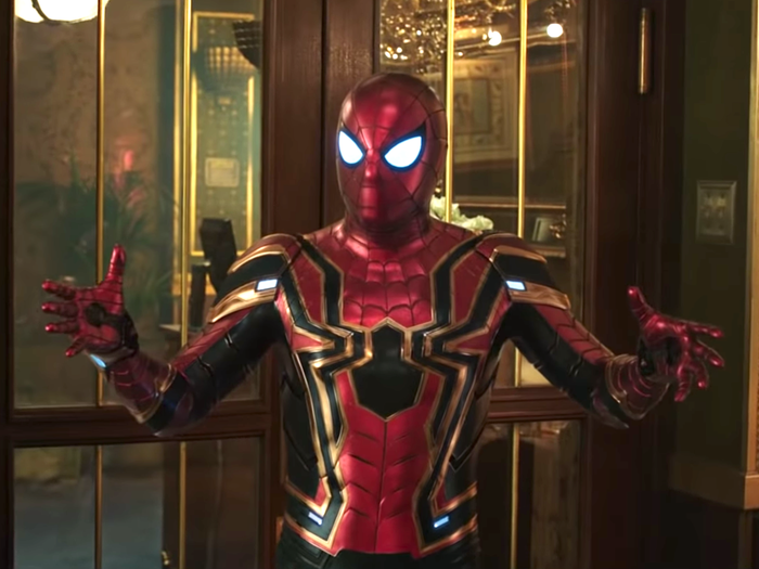 tom holland Iron spider suit	