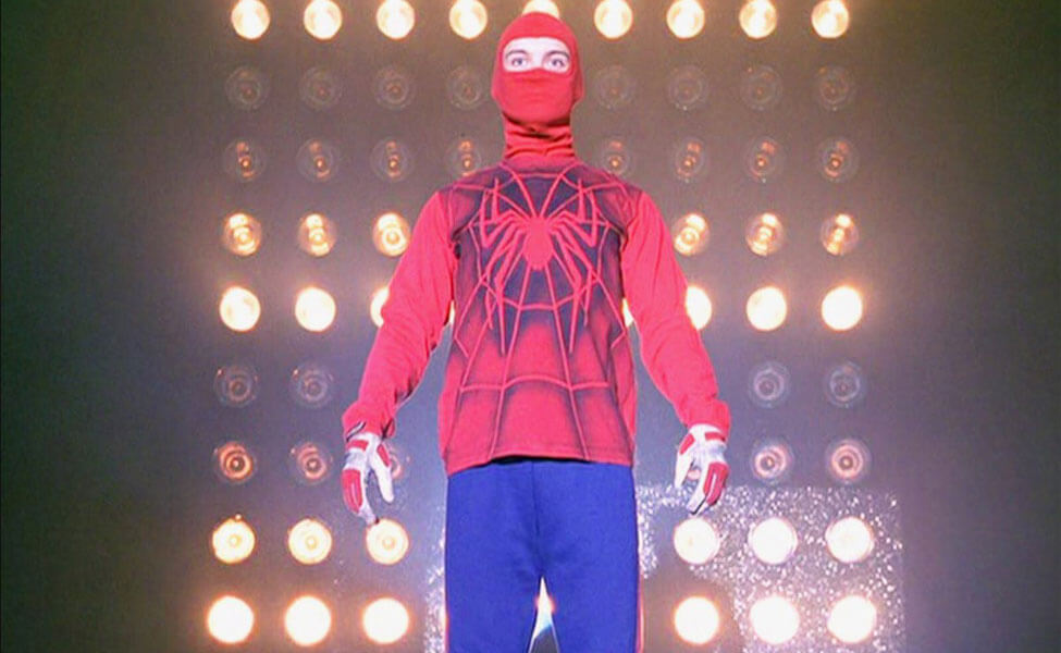 tobey maguire THE HUMAN SPIDER SUIT