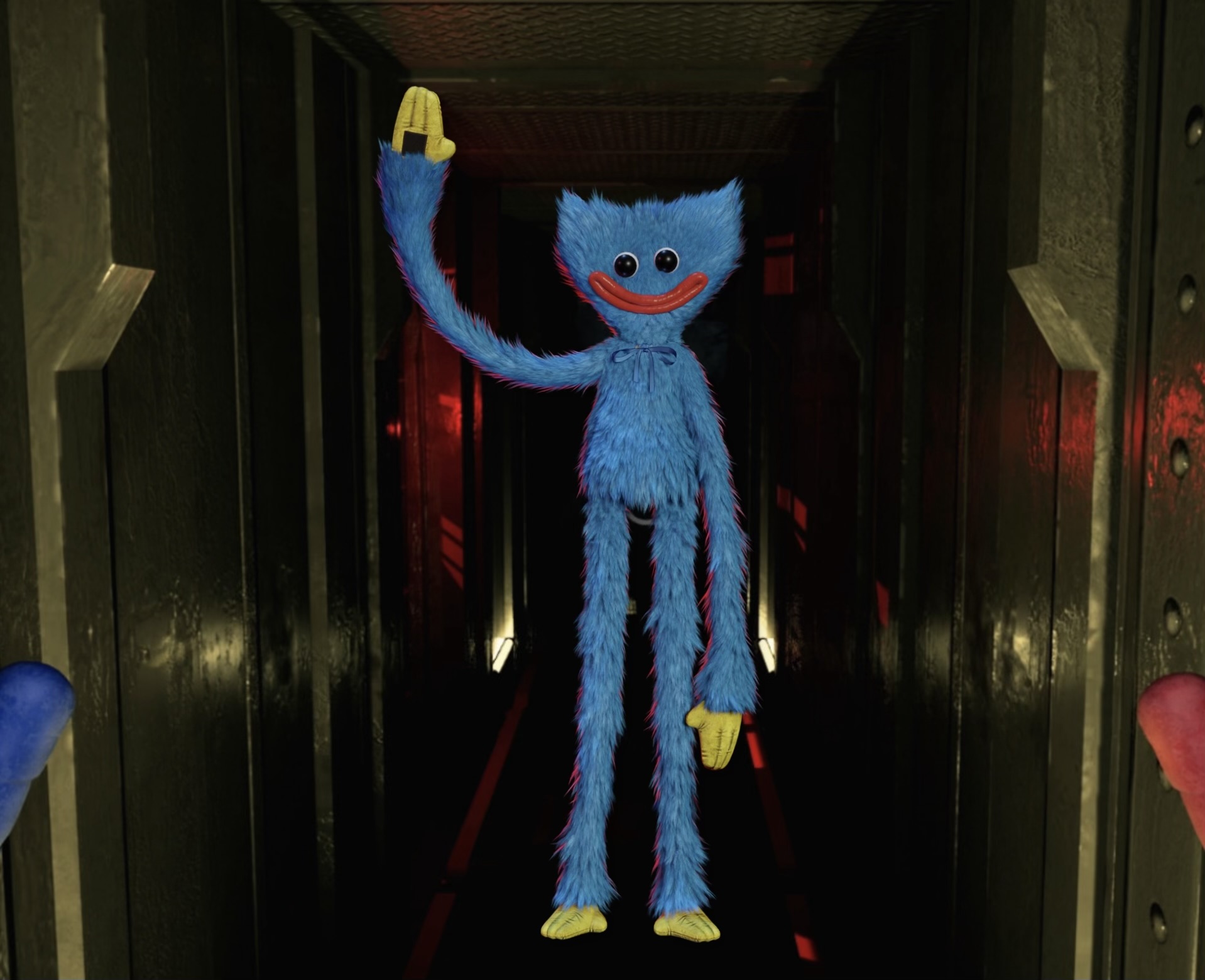 Huggy Wuggy (smiling)