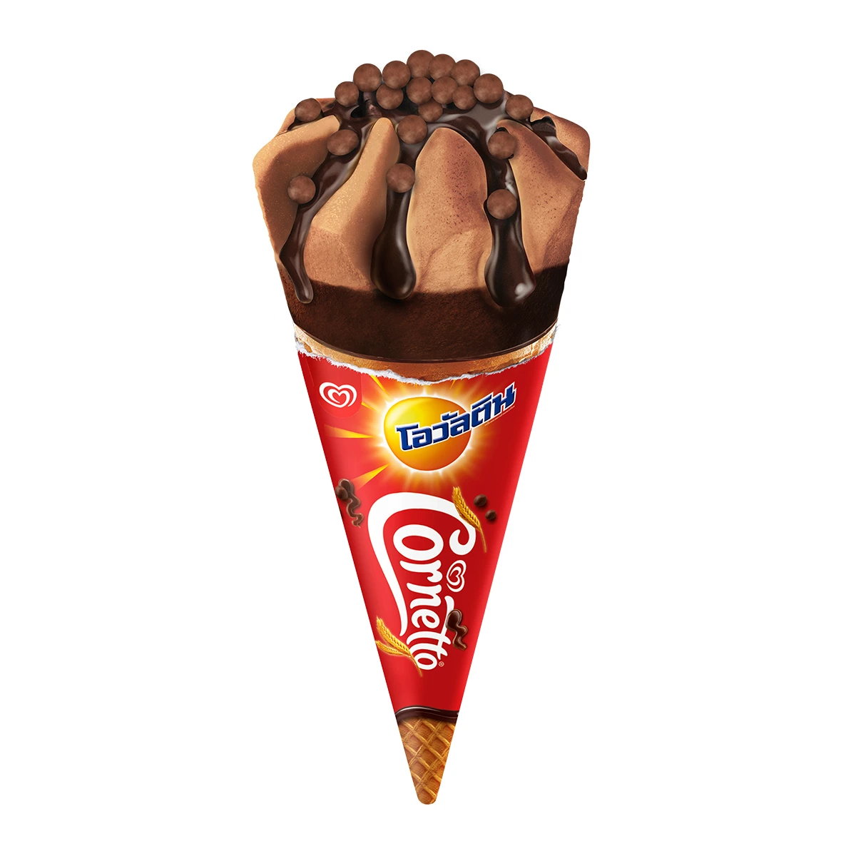 วอลล์ คอร์นเนตโต คลาสสิก ไอศกรีม รสโอวัลติน