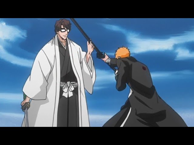 Aizen stops ichigos theme song