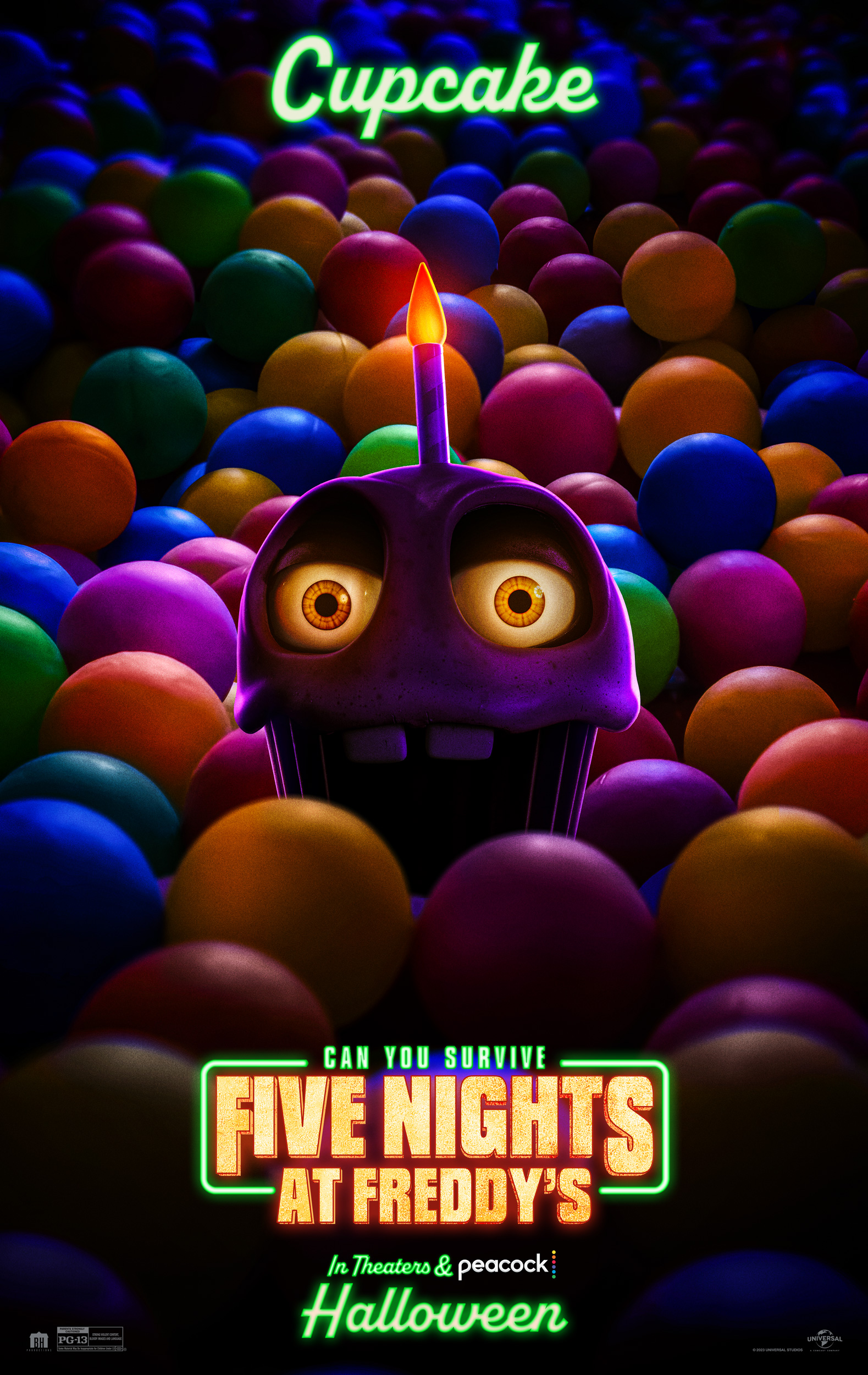 FNAF Movie Mr.Cupcake Ballpit Poster