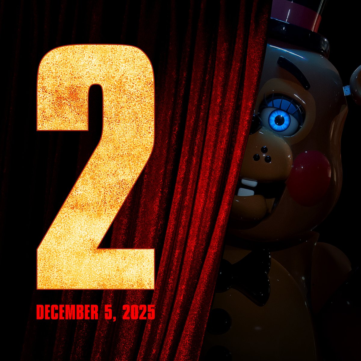 FNAF Movie 2 Release date poster