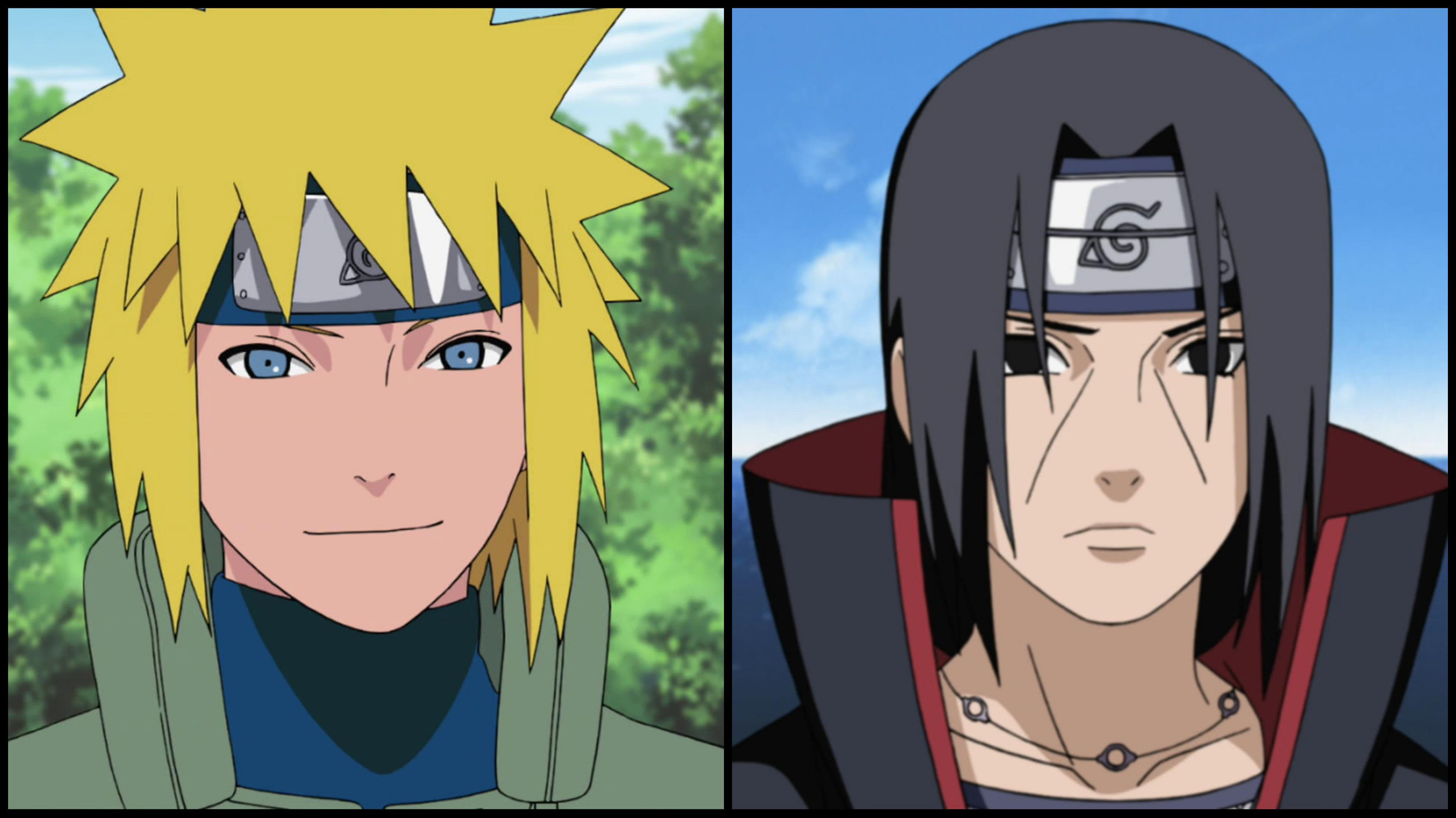 Minato has more aura than Itachi
