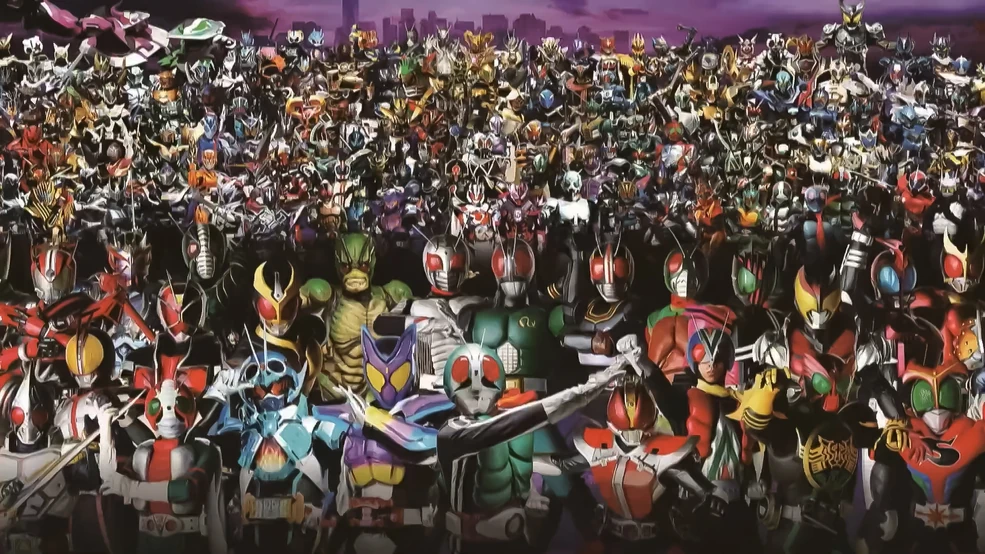 All kamen rider opening