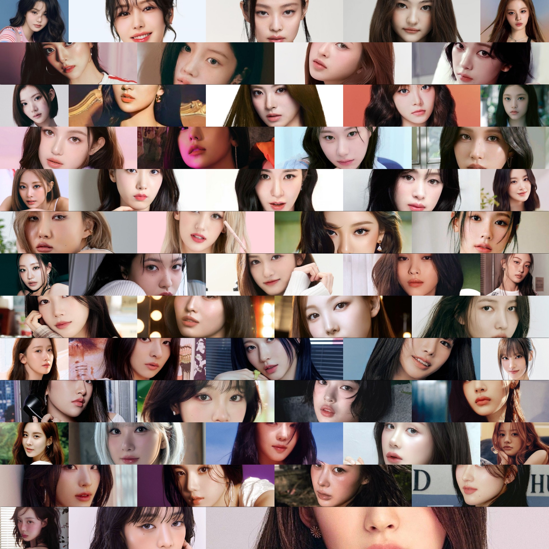 Pretty Female Idols (2nd-5th Gen)