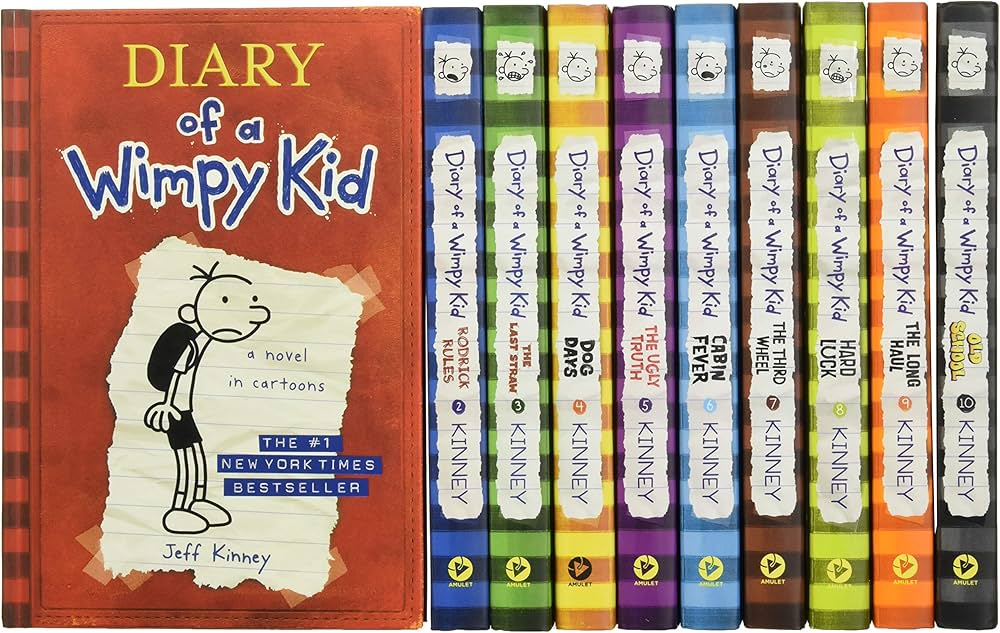 Ranking Diary of a Wimpy Kid books