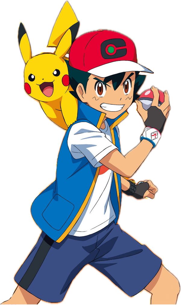 Ash And Pikachu
