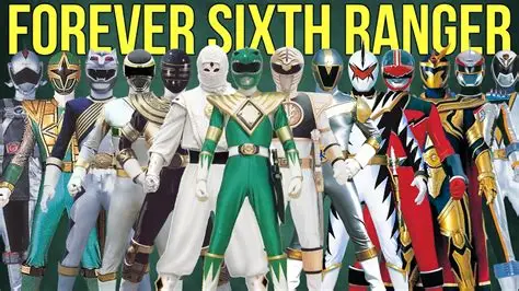 Power Rangers 6th Rangers
