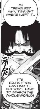 Gol D. Roger -- OnePiece