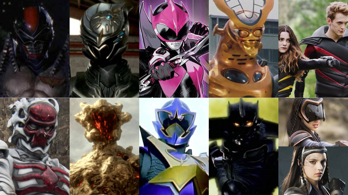 Power Rangers Evil Generals