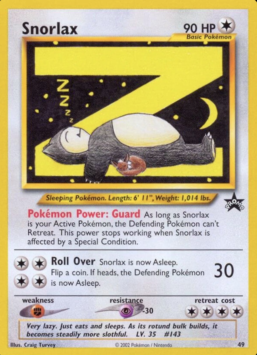 Best Snorlax card