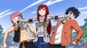 Natsu, Gray, Erza