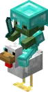 Chicken Jockey With Full Diamond Gear