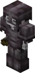 Skeleton In Netherite Armor
