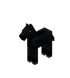 Baby Black Horse