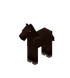 Baby Dark Brown Horse