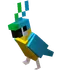 Cyan Parrot