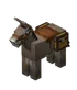 Saddled Chested Donkey