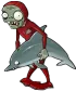 Dolphin Rider Zombie