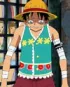Luffy%27s Flower Outfit In The Amazon Lily Arc