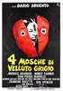 4 MOSCHE DI VELLUTO GRIGIO