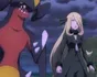 Cynthia and Garchomp