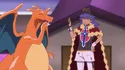 Leon and Charizard