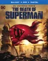 The Death Of Superman Bluray Cover