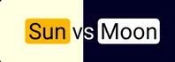 SUN VS MOON