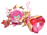 Strawberry Crepe Cookie