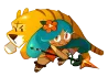 Tiger Lily Cookie
