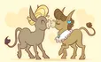 Cranky Doodle Donkey With Matilda By Egophiliac