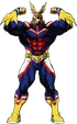 Toshinori Yagi Golden Age Hero Costume (Anime)